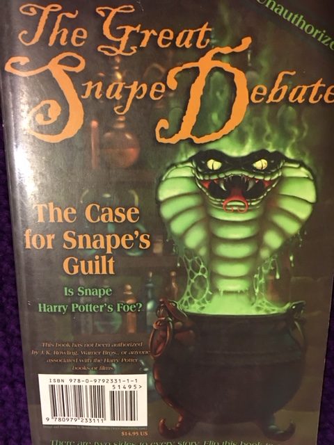 The Great Snape Debate Paperback